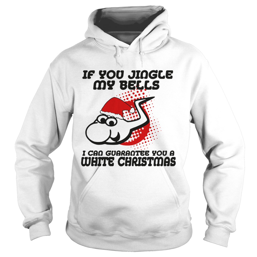 If Jingle My Bells I Can Guarantee You A White Christmas Hoodie