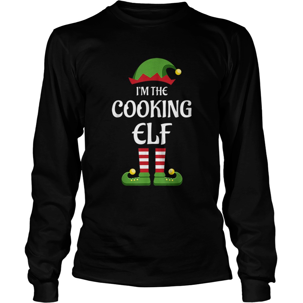 Im The Cooking Elf Matching Family Christmas Gift Cook LongSleeve