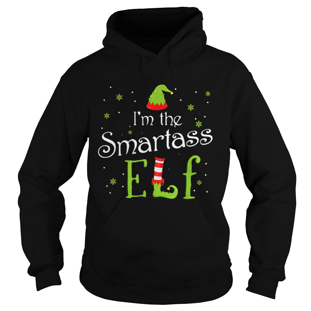 Im The Smartass Elf Christmas Gift Idea Xmas Family Hoodie