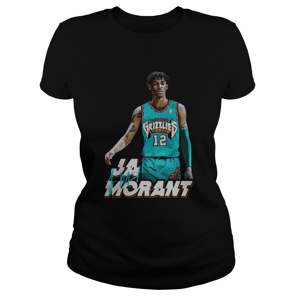 Ja Morant 12 Memphis Grizzlies Basketball Classic Ladies