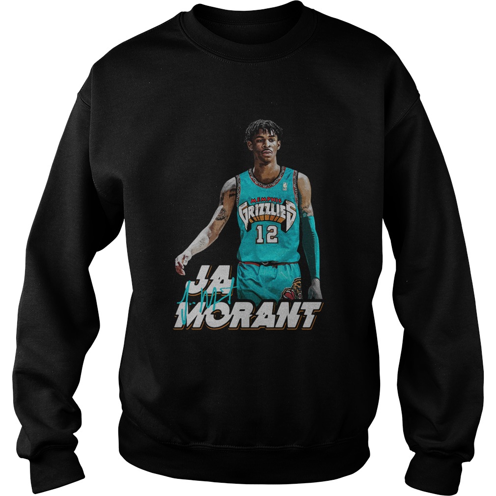 Ja Morant 12 Memphis Grizzlies Basketball Sweatshirt