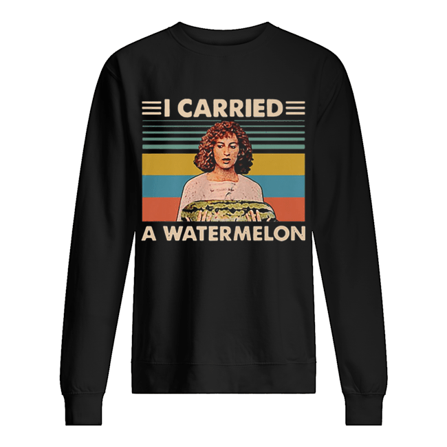 Jennifer Grey I Carried A Watermelon Vintage Unisex Sweatshirt