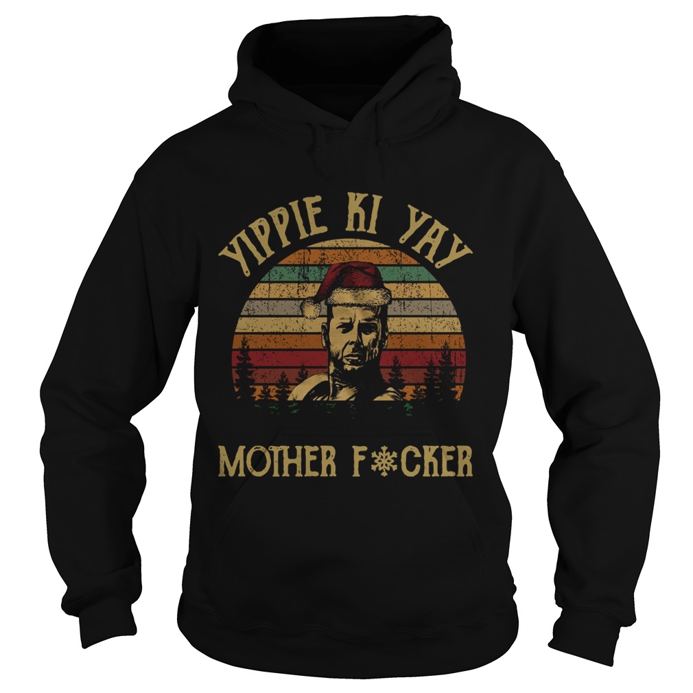 John Mcclane Yippee Ki Yay Mother Fucker Vintage Hoodie