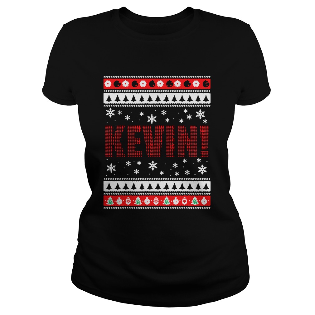 KEVIN Fun XMas Holiday Gift for Movie Lovers Ugly Christmas Classic Ladies