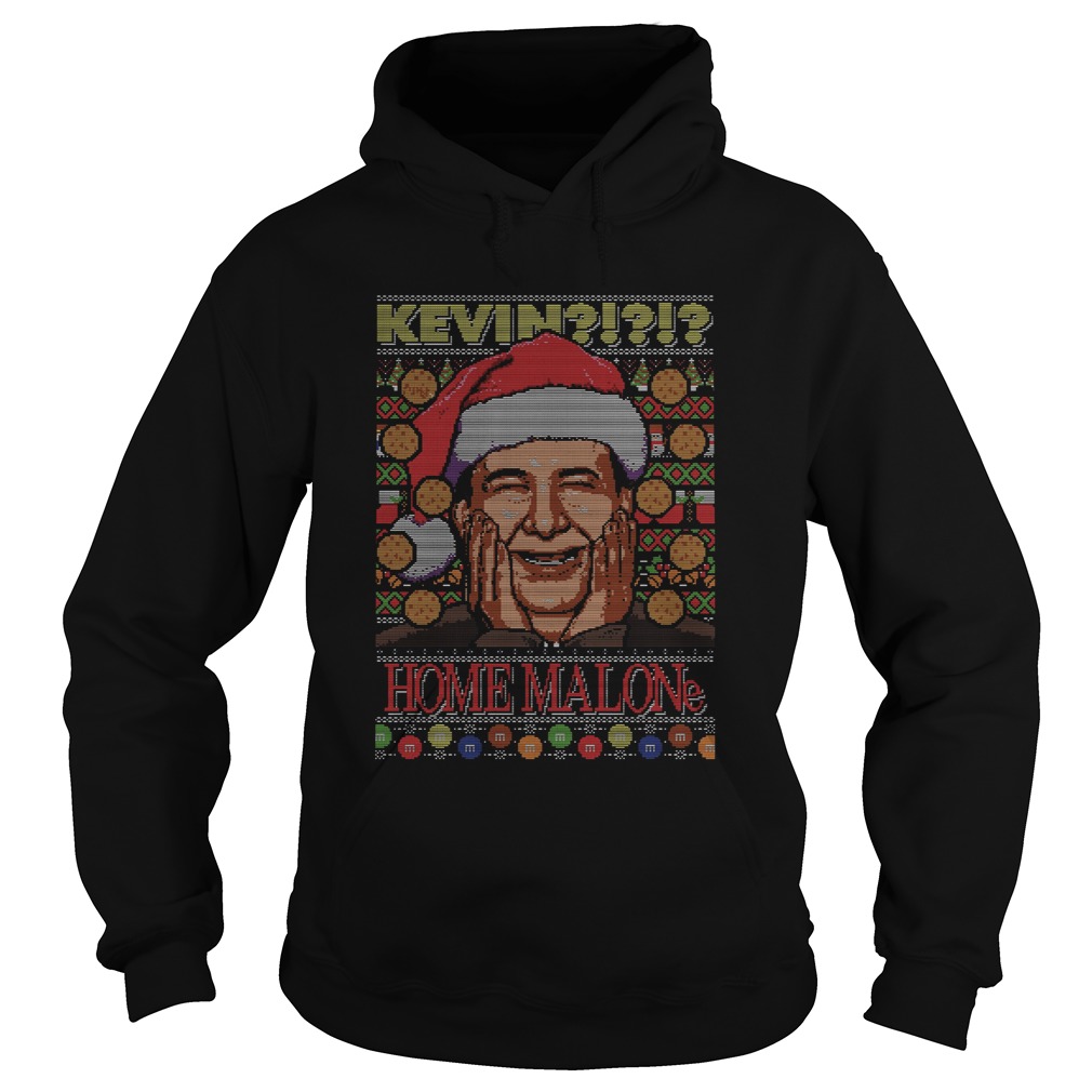 Kevin Home Malone Ugly Christmas Hoodie
