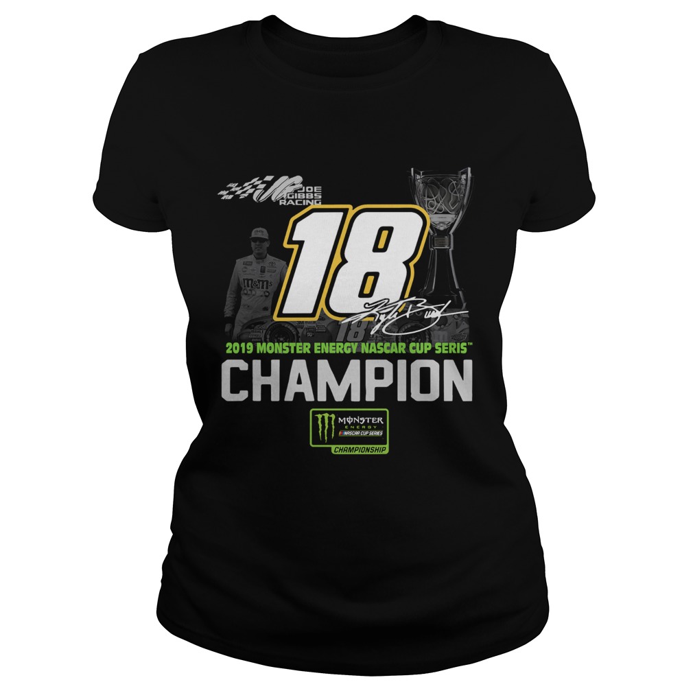 Kyle Busch 2019 Monster Energy Nascar Cup Series Champion Classic Ladies