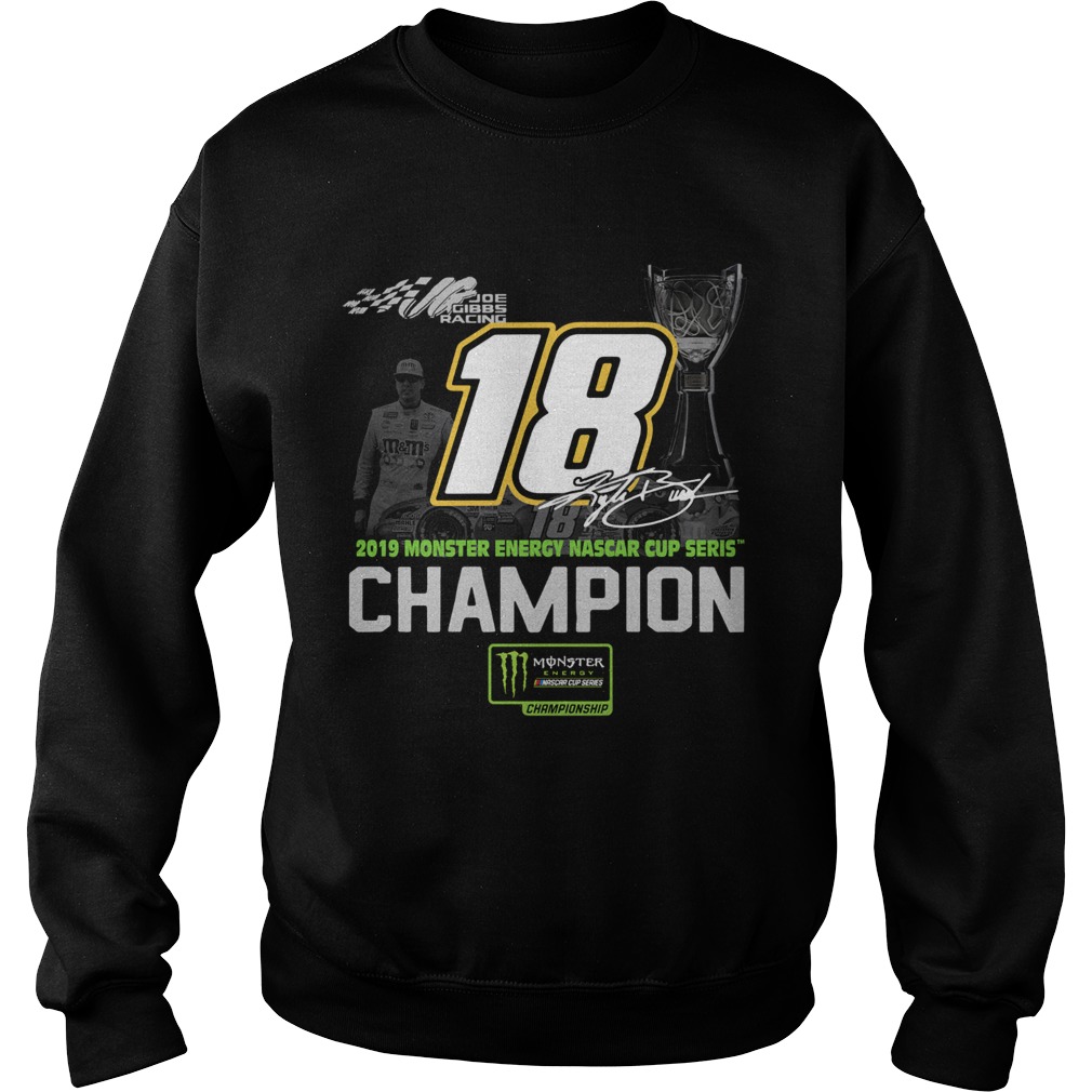 Kyle Busch 2019 Monster Energy Nascar Cup Series Champion Sweatshirt