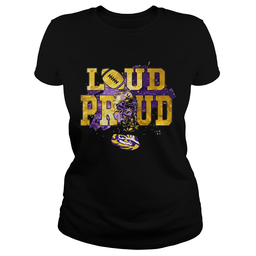LSU Tigers Loud And Proud Rising Helmet Classic Ladies