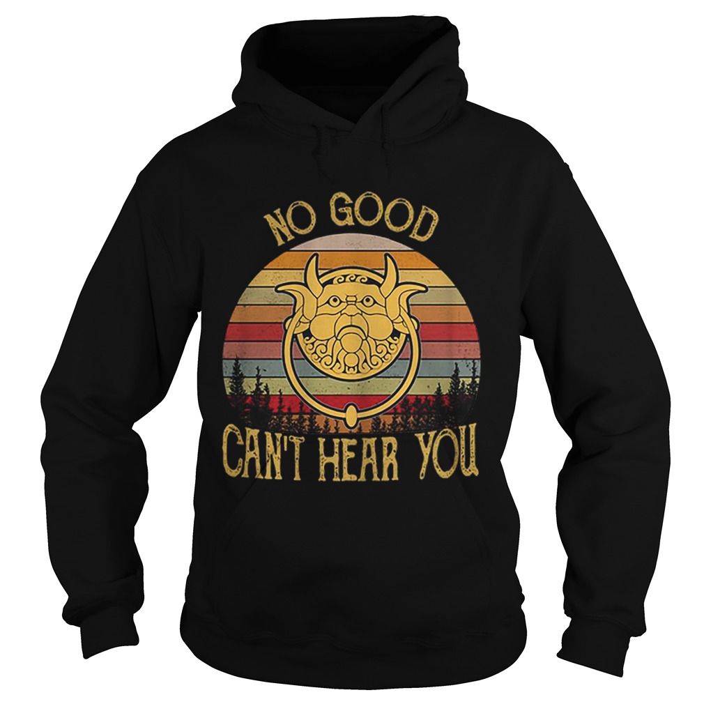Labyrinth Door Knockers no good cant hear you vintage Hoodie