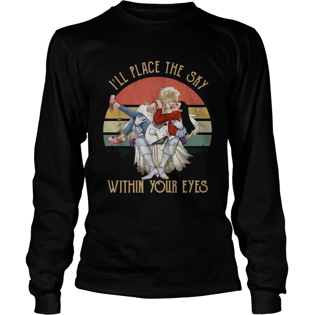 Labyrinth Ill place the sky within your eyes sunset LongSleeve