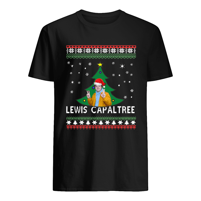Lewis Capaldi Lewis Capaltree Christmas Tree Ugly shirt