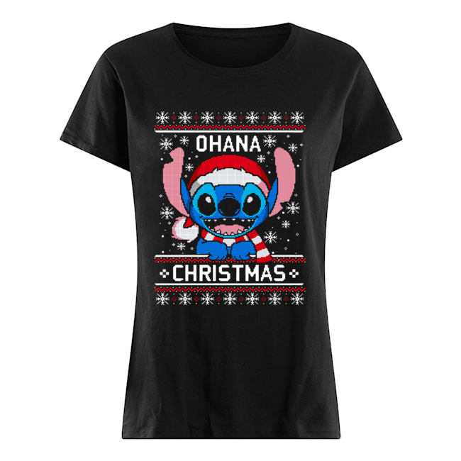 Lilo And Stitch Ugly Christmas Classic Women's T-shirt