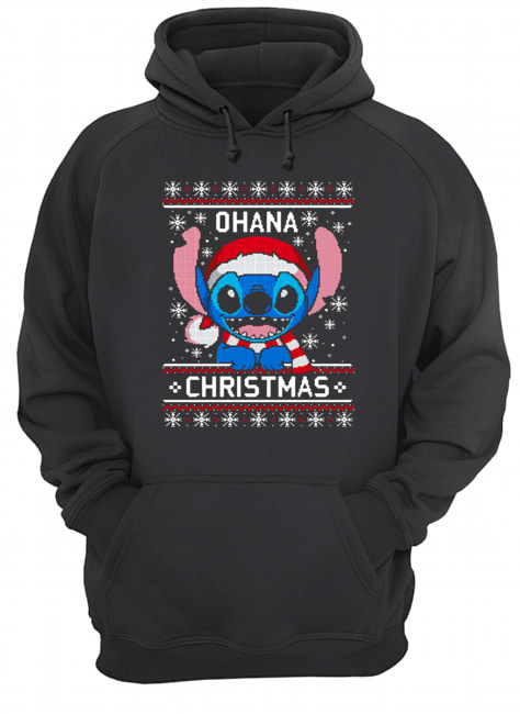 Lilo And Stitch Ugly Christmas Unisex Hoodie