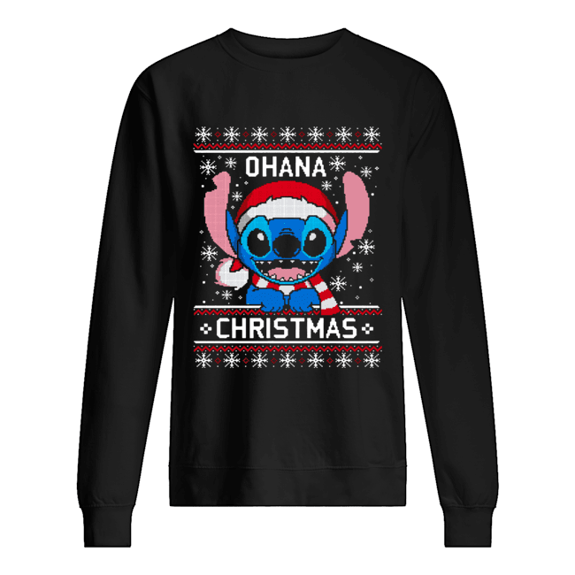 Lilo And Stitch Ugly Christmas Unisex Sweatshirt