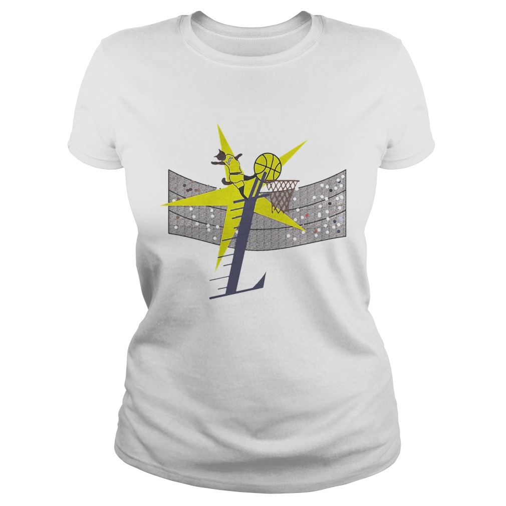 Los Angeles Lakers basketball Cat Player Classic Ladies