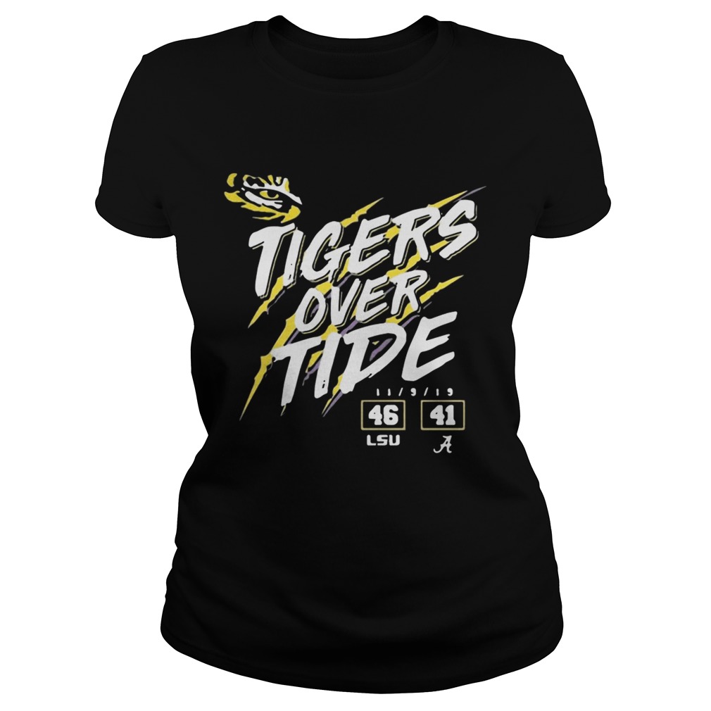Lsu Tigers 46 Alabama Crimson Tide 41 Tigers Over Tide Classic Ladies
