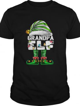 Mens Grandpa Elf Matching Family Christmas Elf Costume Gift Men shirt