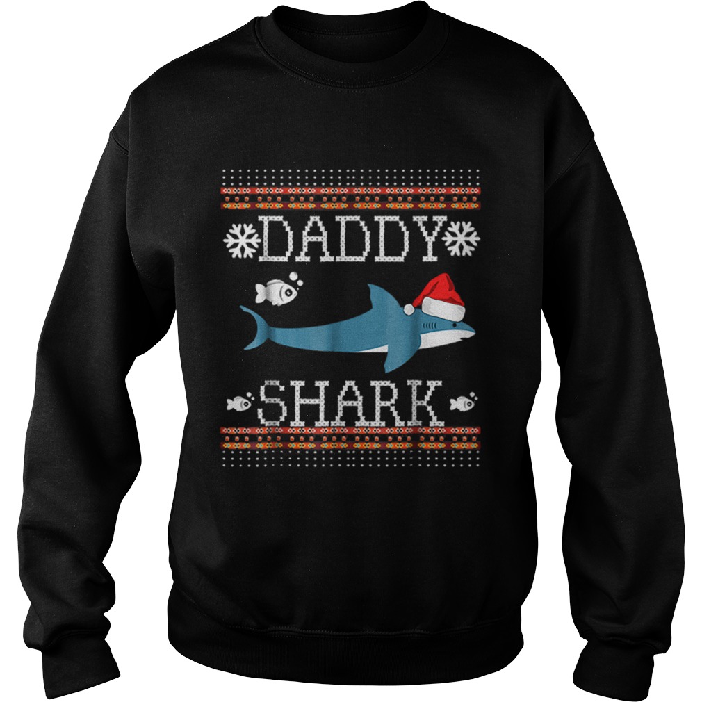 Mens Matching Family Christmas Pajamas ShirtsDaddy Shark Sweatshirt