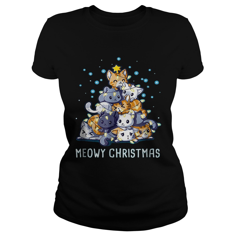 Meowy Christmas Cat Tree Classic Ladies