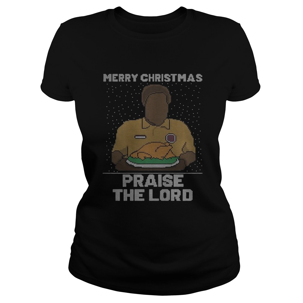 Merry Christmas Praise The Lord Classic Ladies
