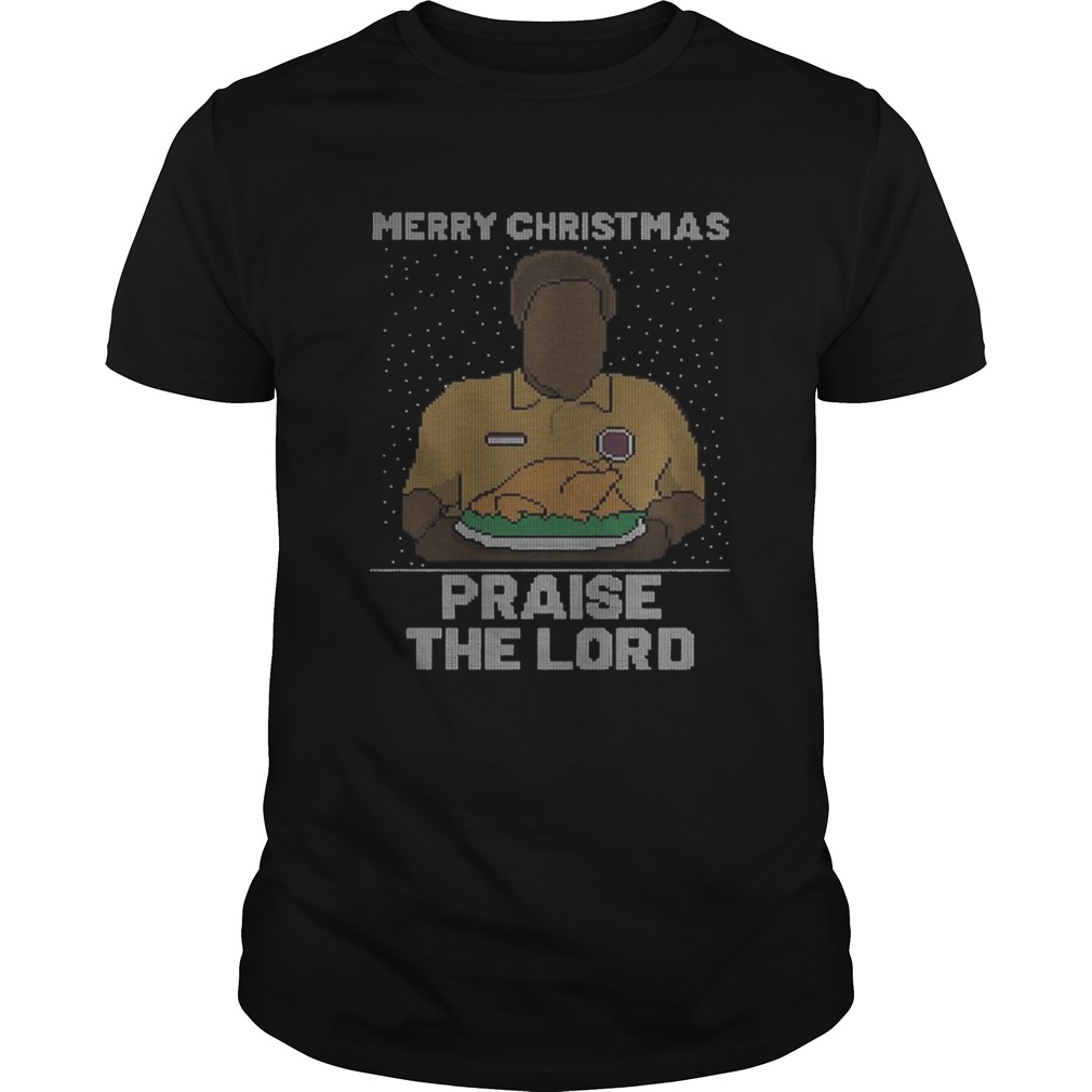 Merry Christmas Praise The Lord shirt