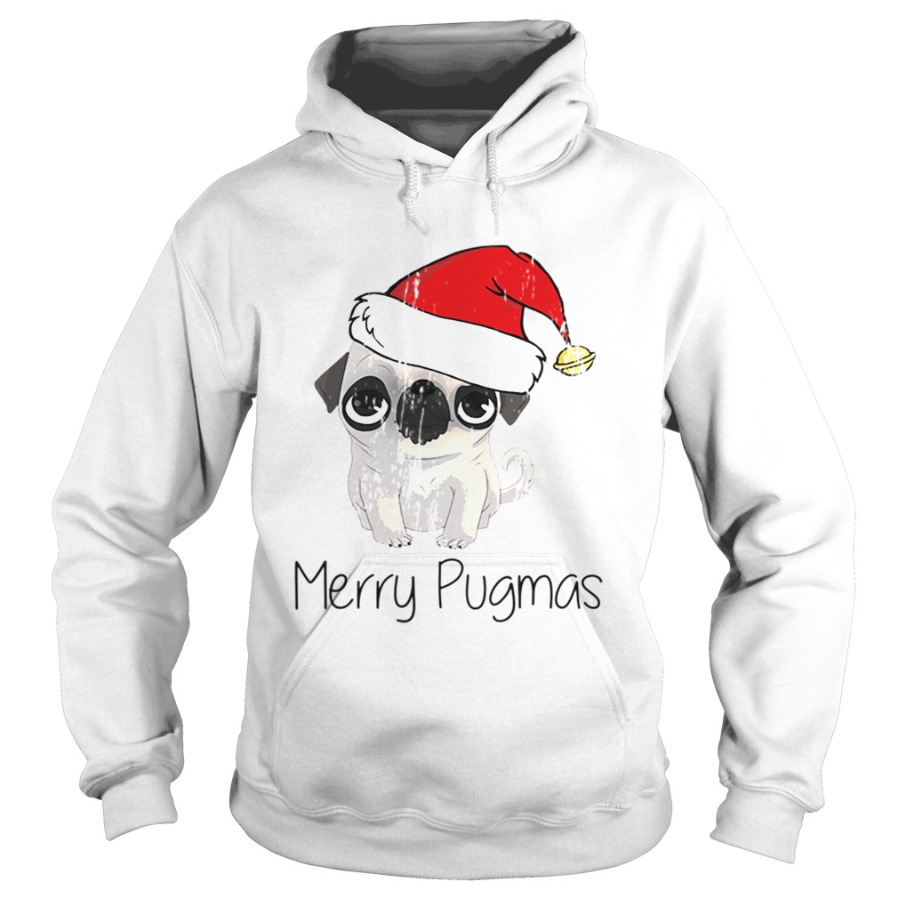 Merry Pugmas Pug Dog Christmas Time Pug Love Hoodie