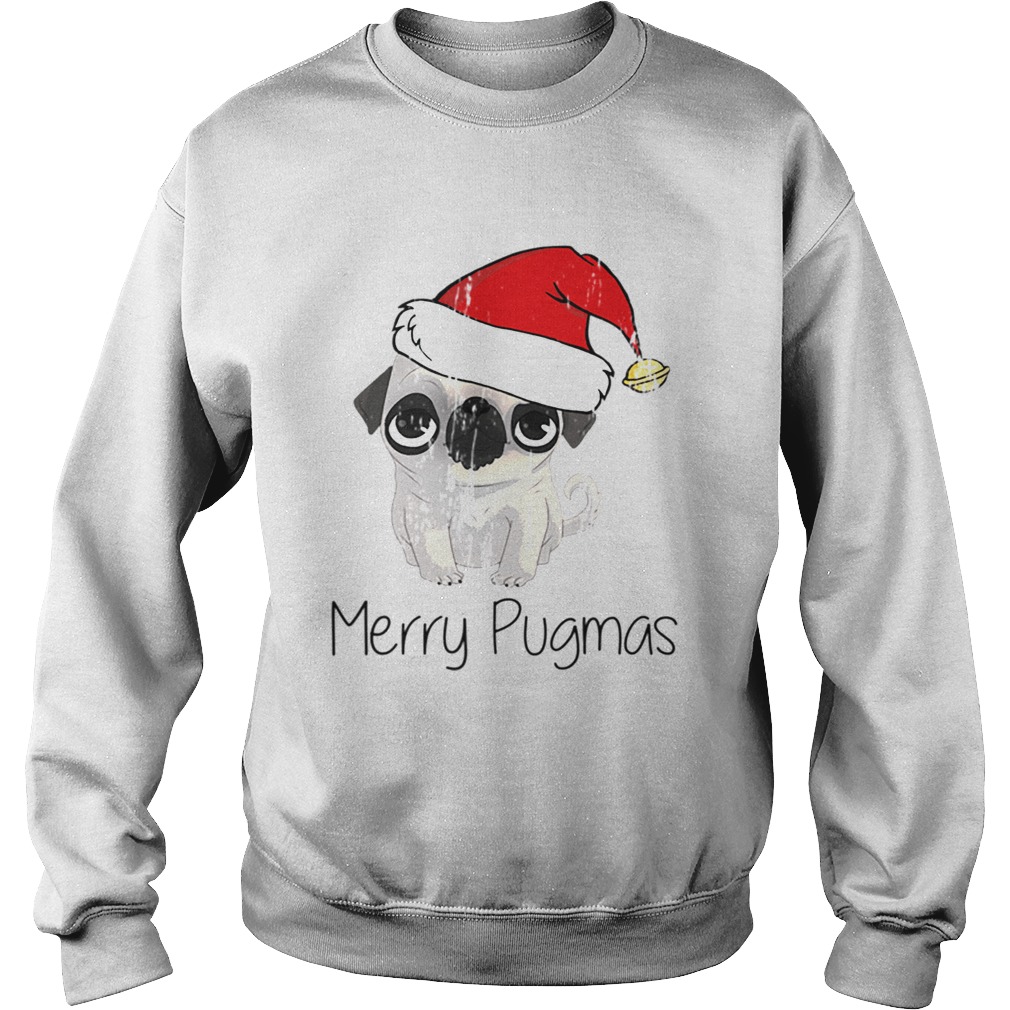 Merry Pugmas Pug Dog Christmas Time Pug Love Sweatshirt