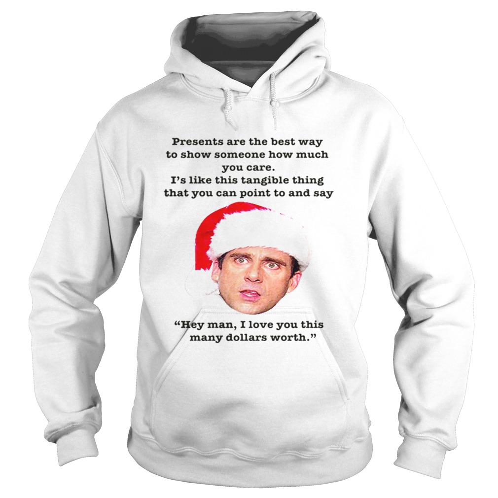 Michael Scott The Office Christmas Episode Quote Hoodie