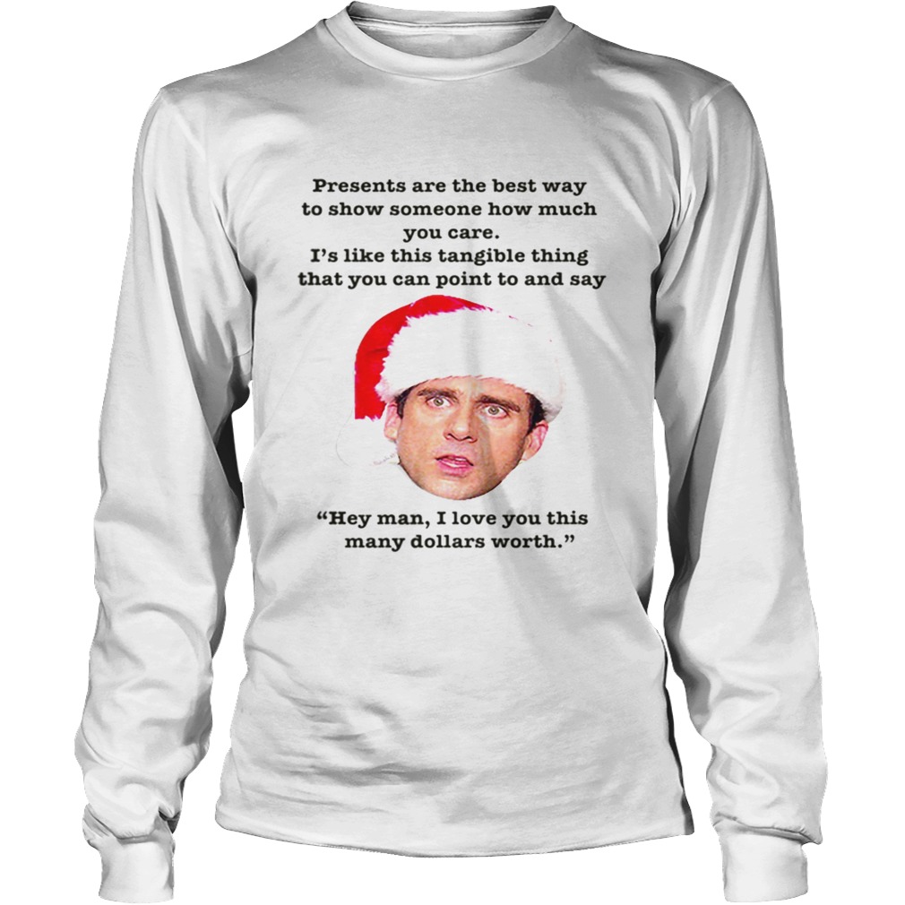 Michael Scott The Office Christmas Episode Quote LongSleeve