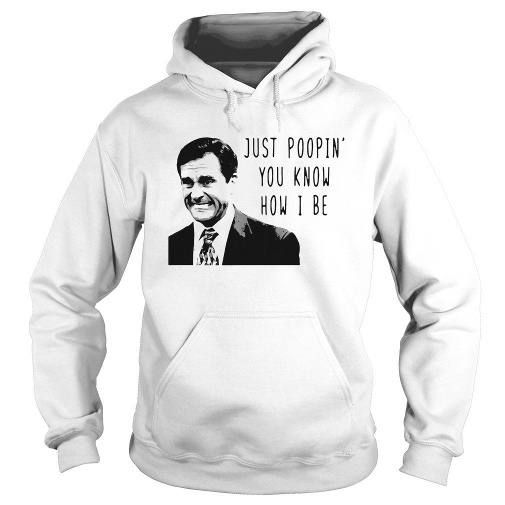 Michael Scott The Office Just Poopin You Know How I Be Hoodie