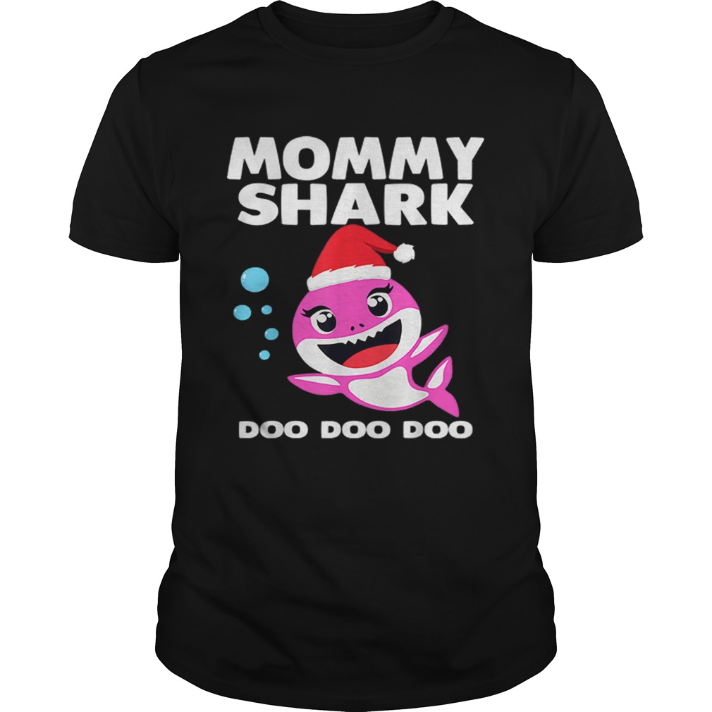 Mommy Shark Doo Doo Christmas Shirt for Family Pajamas shirt