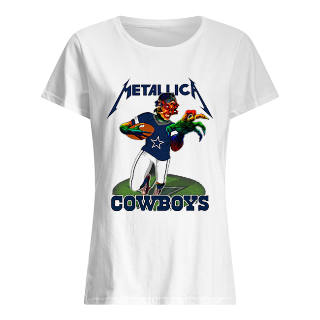 Monster Metallica Dallas Cowboys Classic Women's T-shirt