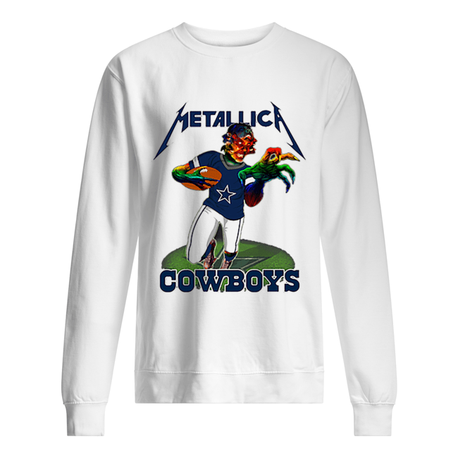 Monster Metallica Dallas Cowboys Unisex Sweatshirt
