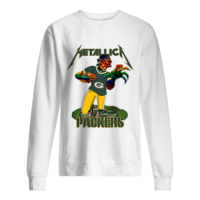 Monster Metallica Green Bay Packers Unisex Sweatshirt