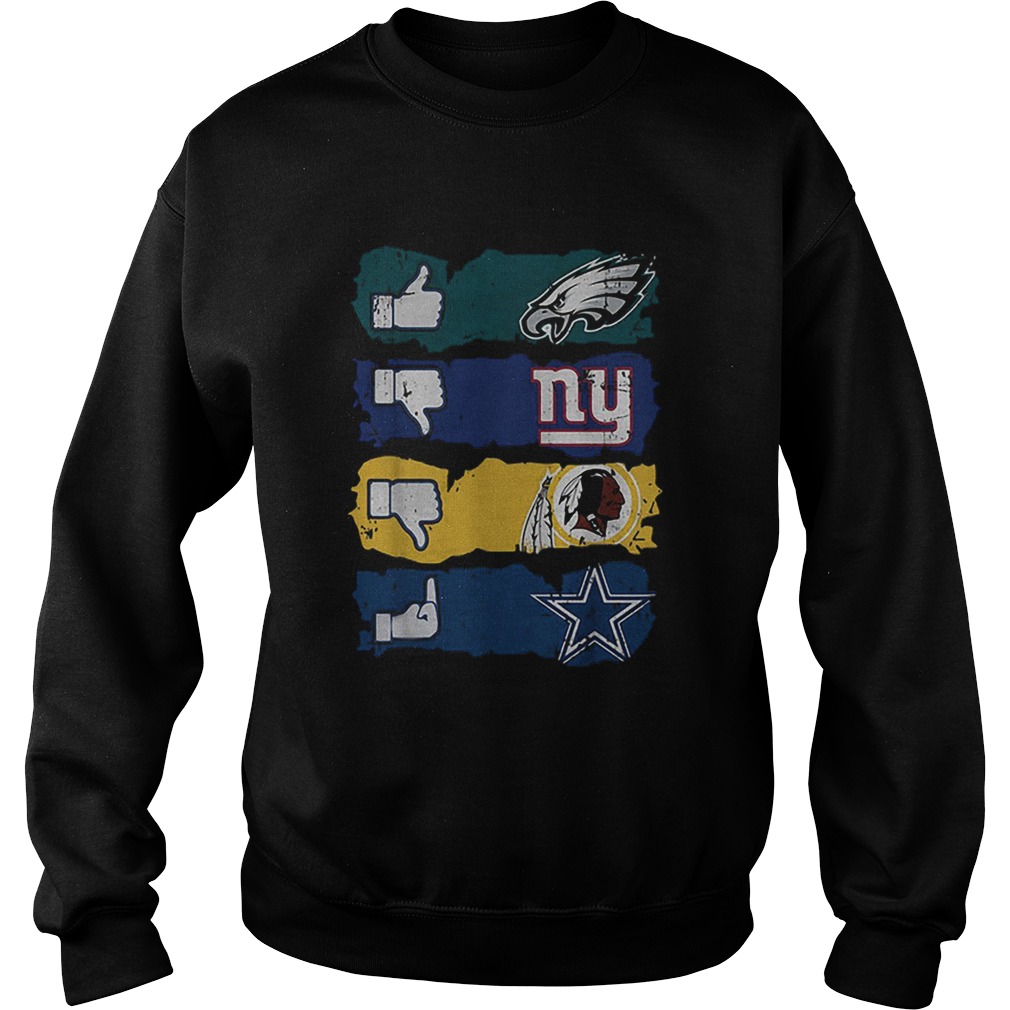 NFL Philadelphia Eagles The Good The Bad The Fuck Sweatshirt