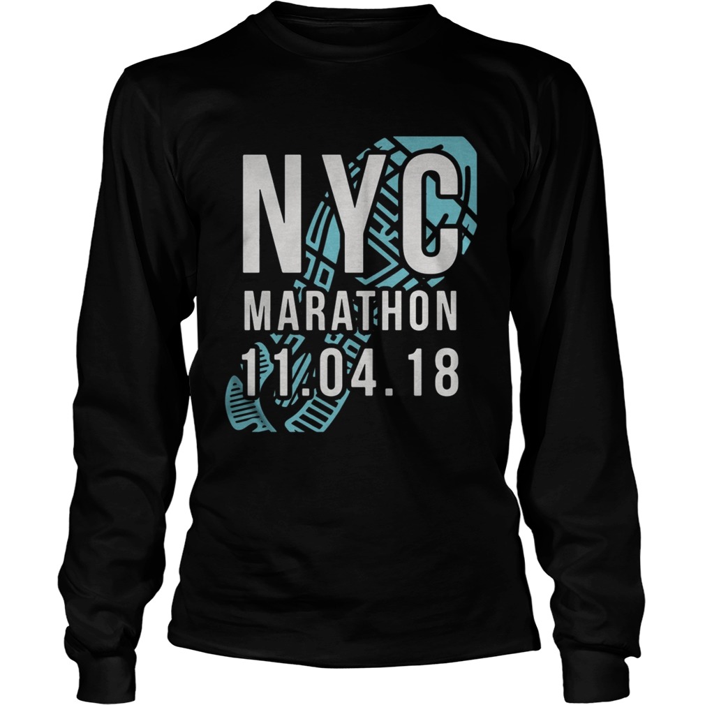 NYC New York City Run Finisher Marathon 11 04 2018 LongSleeve