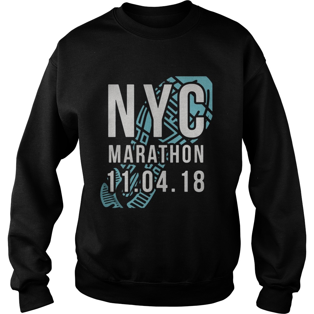 NYC New York City Run Finisher Marathon 11 04 2018 Sweatshirt