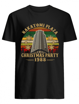 Nakatomi Plaza Chirtmast Party 1988 Vitage Shirt