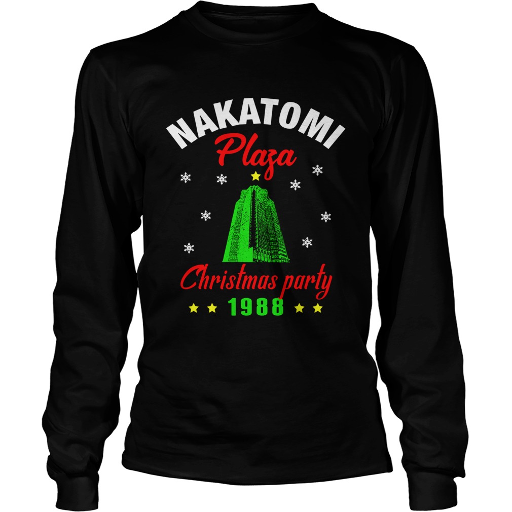 Nakatomi Plaza Christmas Party 1988 Ugly Christmas 2020 LongSleeve