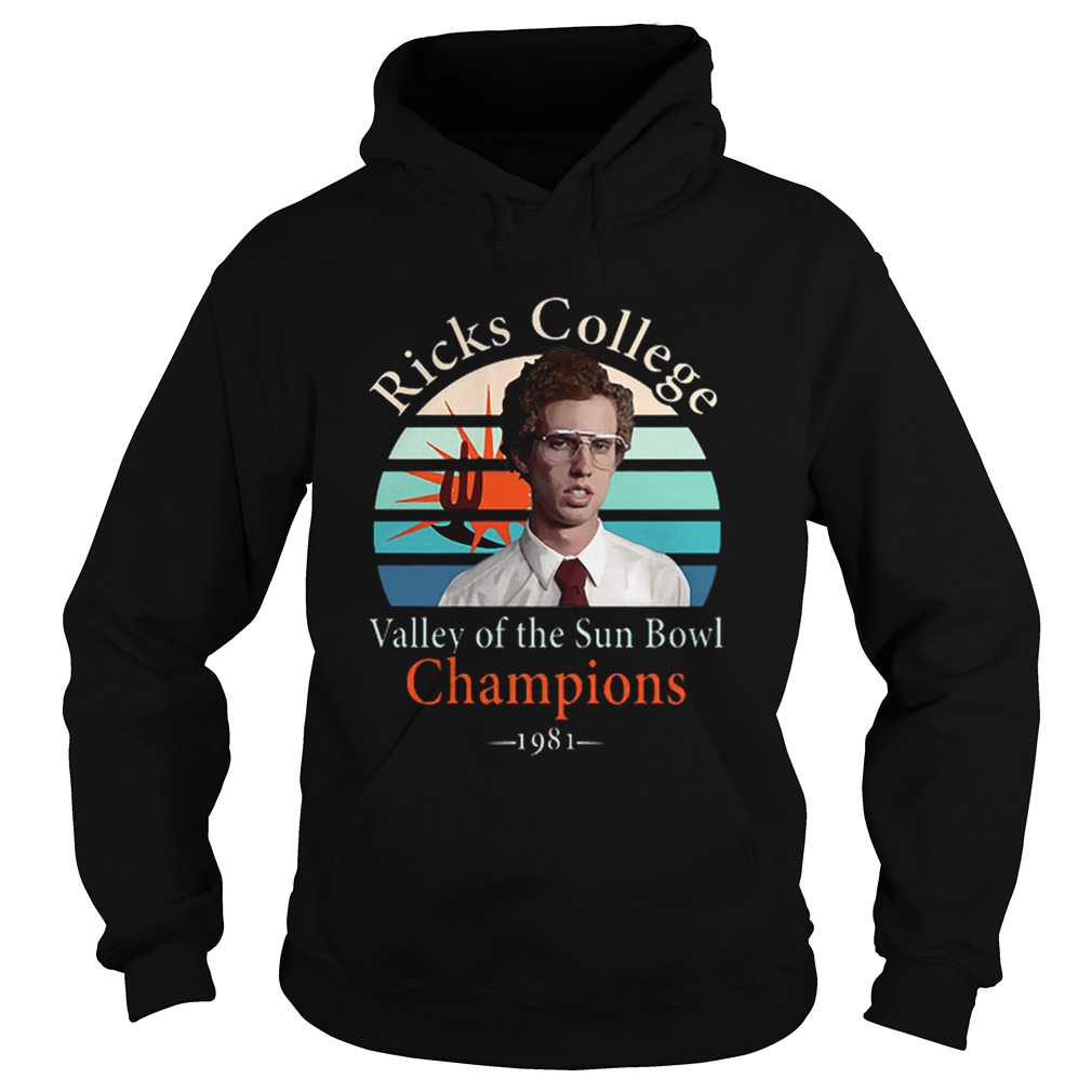 Napoleon Dynamite Ricks College Valley of the Sun Bowl Champions Hoodie