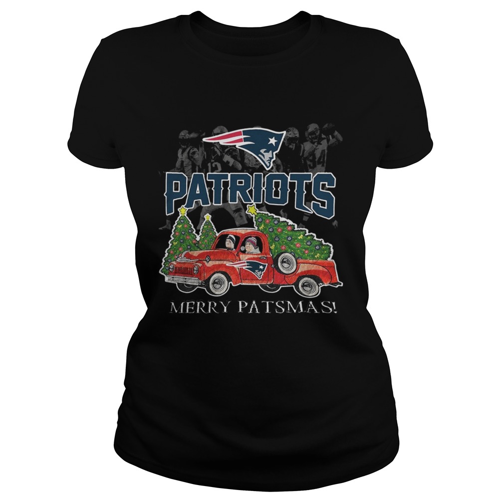 New England Patriots Merry Patsmas Classic Ladies