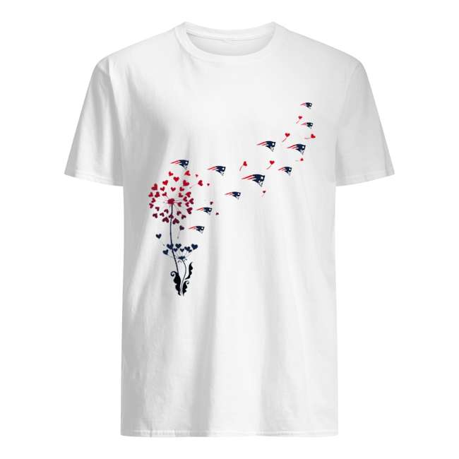 New England Patriots dandelion flower shirt
