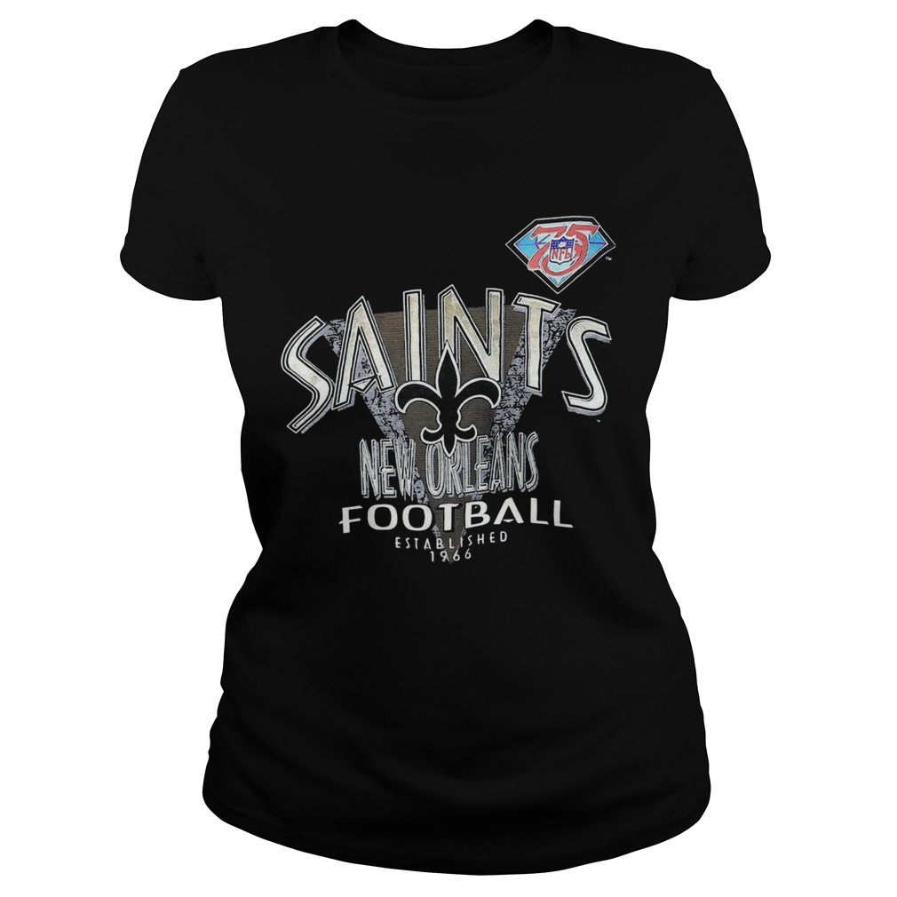 New Orleans Saints Football Established 1966 Classic Ladies