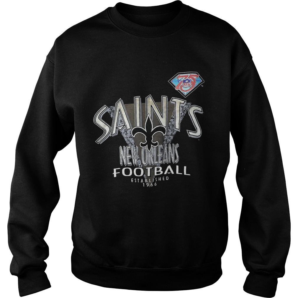New Orleans Saints Football Established 1966 Sweatshirt