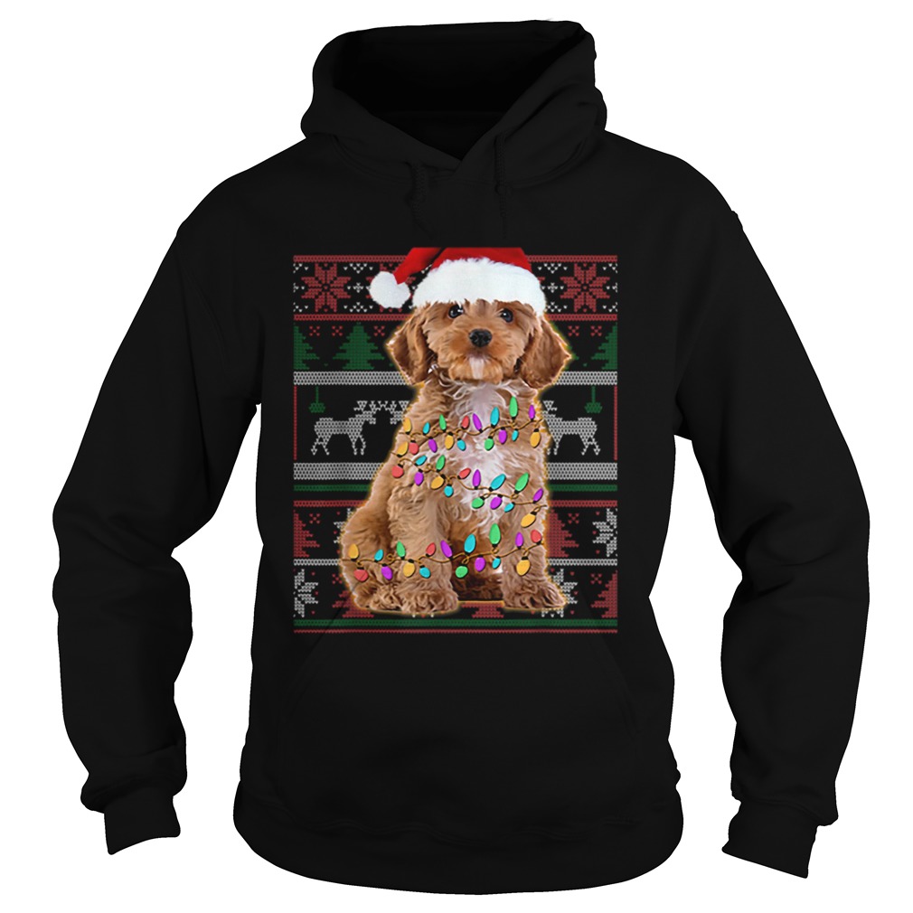 Nice Cockapoo Ugly Sweater Christmas Gift Hoodie