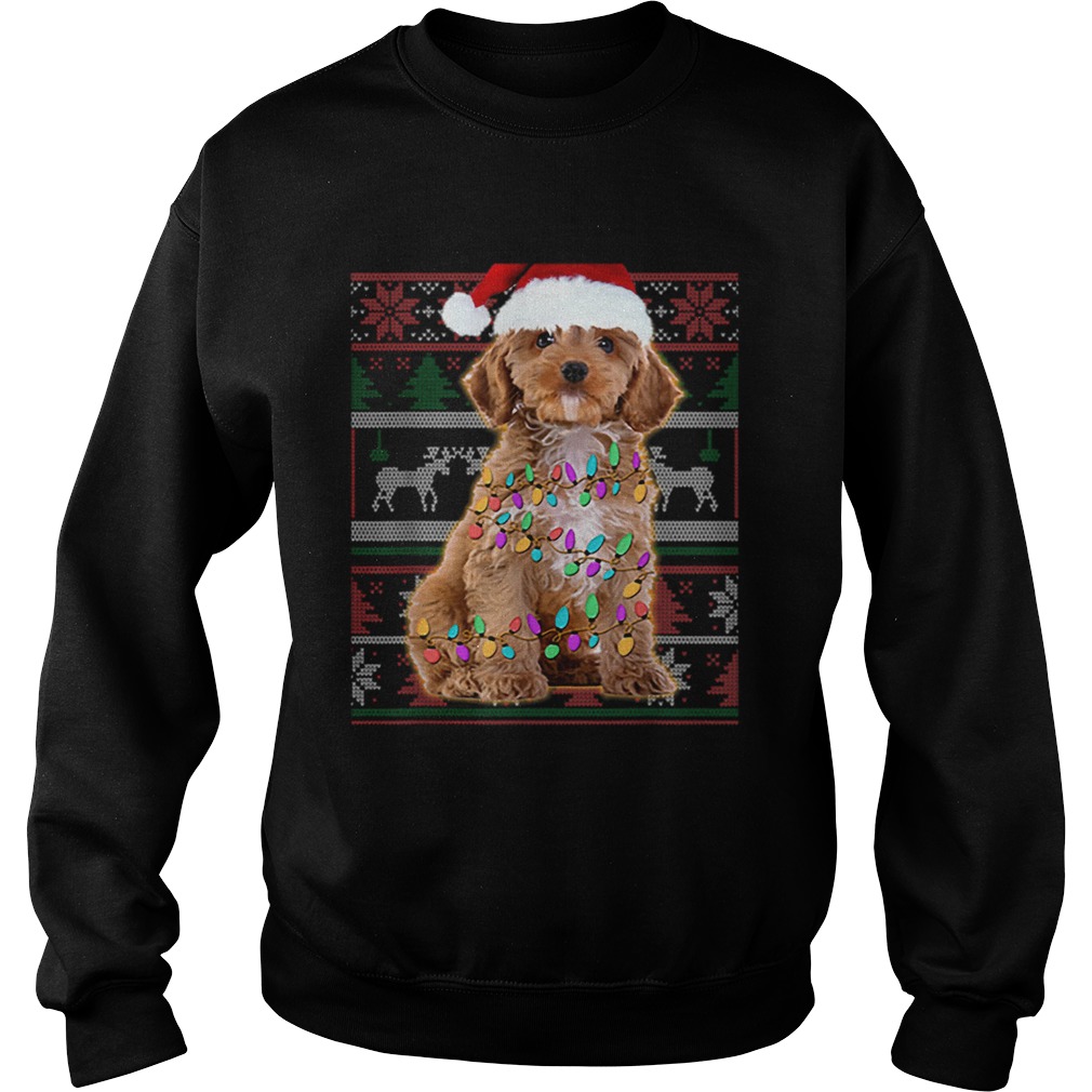 Nice Cockapoo Ugly Sweater Christmas Gift Sweatshirt