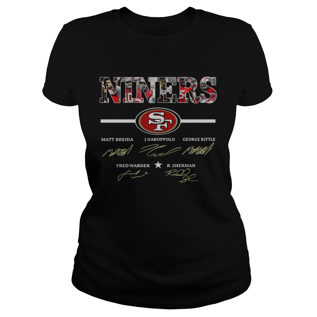 Niners San Francisco 49ers Player Signatures Classic Ladies