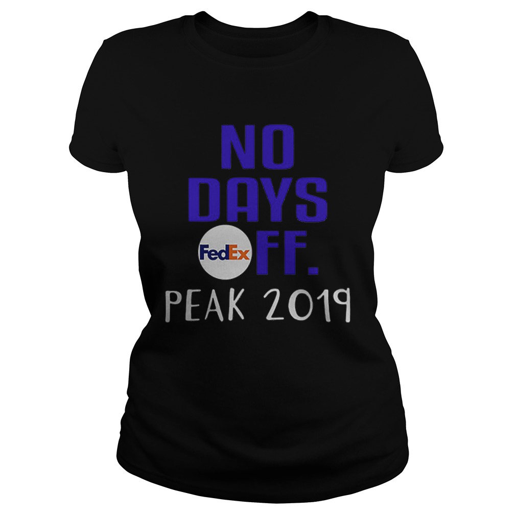 No days Fedex FF peak 2019 Classic Ladies
