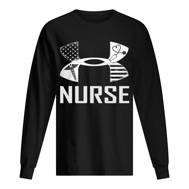 Nurse American Under Armour Long Sleeved T-shirt 