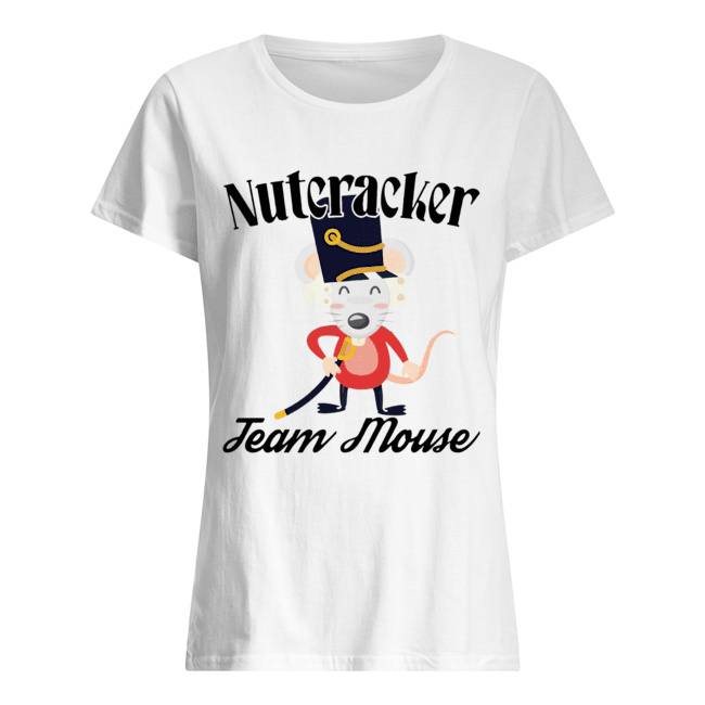 Nutcracker Soldier Toy Christmas Team Mouse Classic Women's T-shirt